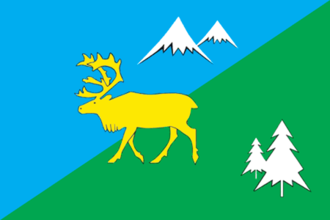 Флаг Быстринского района