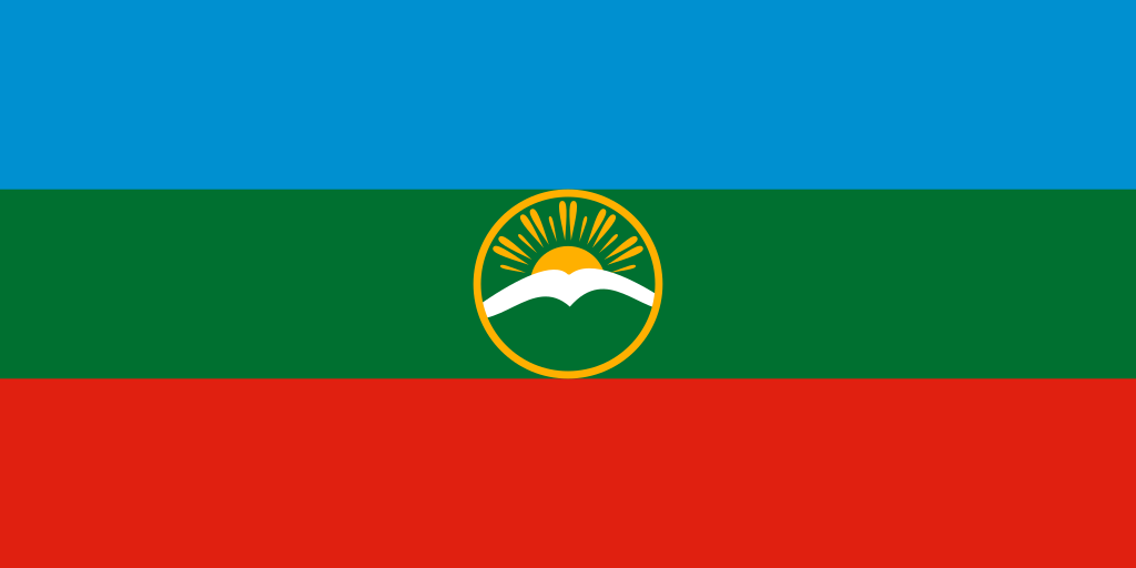 Флаг Карачаево- Черкесской республики